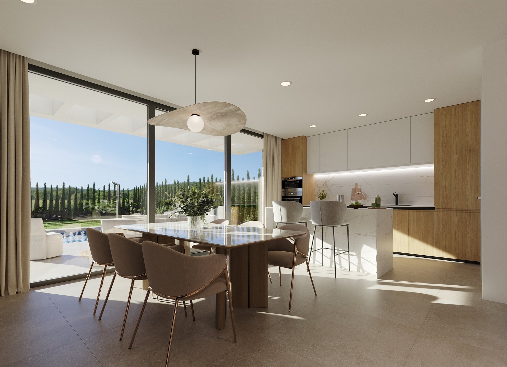 Villa i Finestrat, Alicante, Spanien 5 sovrum, 291 kvm. Nr. 163988