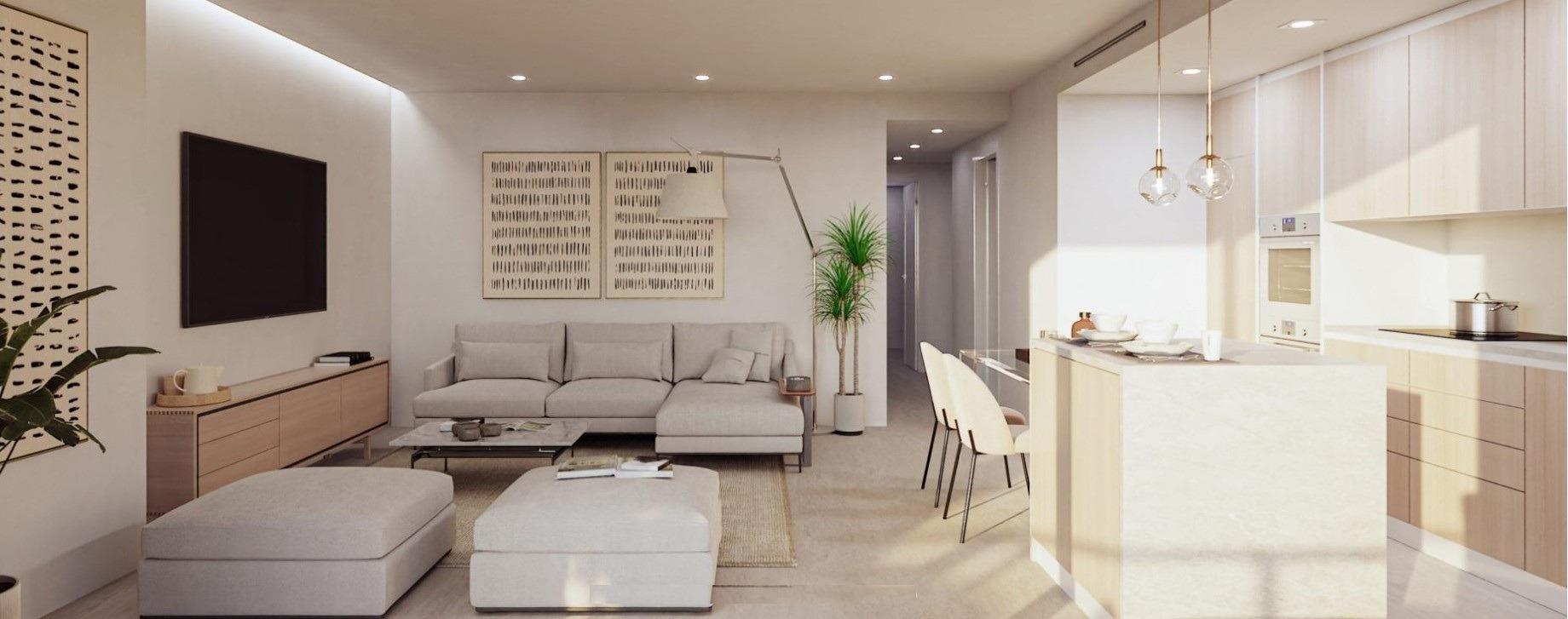 Apartment à Benidorm, Alicante, Espagne 2 chambres, 77 m2 No. 180679