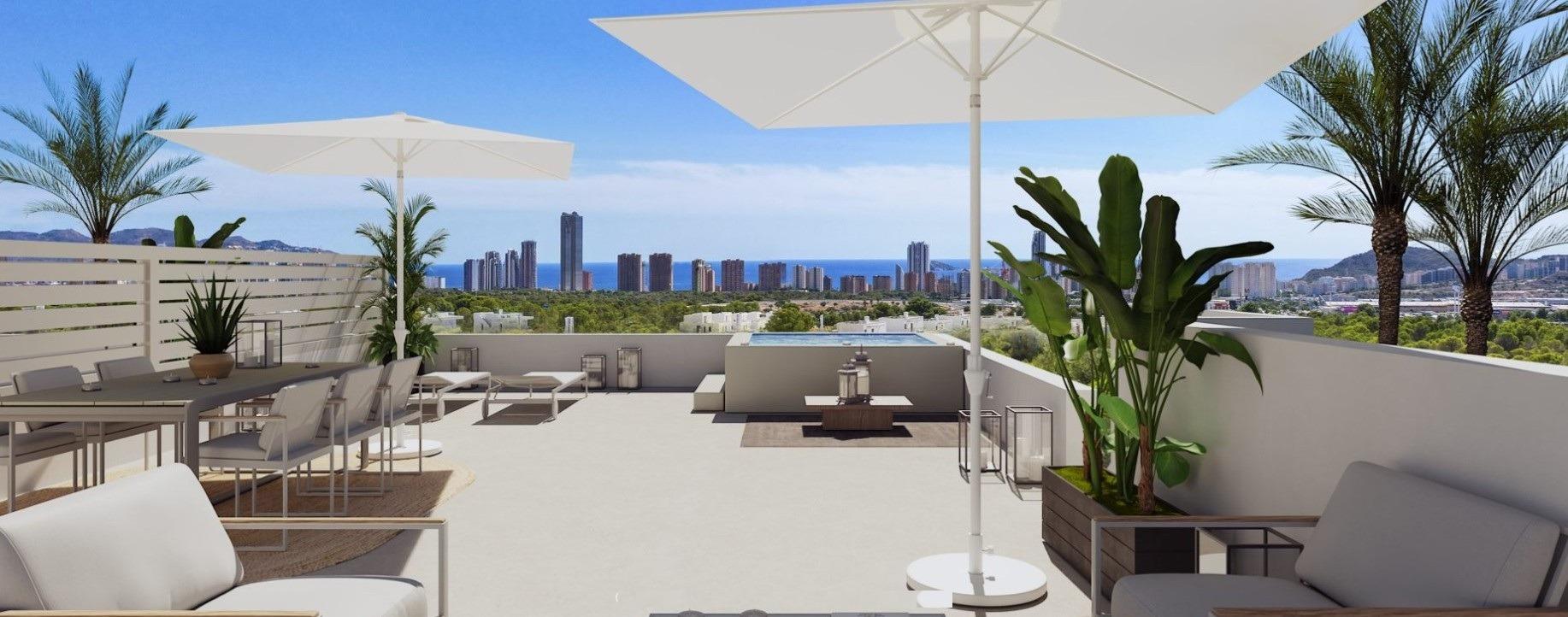 Apartment à Benidorm, Alicante, Espagne 2 chambres, 77 m2 No. 180679