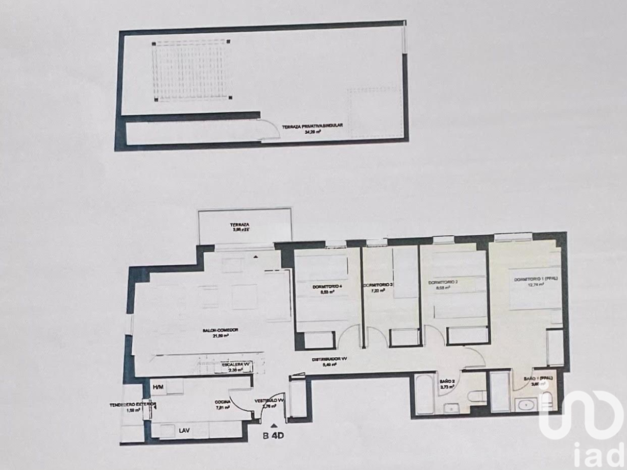 Attico a Denia, Alicante, Spagna 4 camere da letto, 127 mq. N° 153848