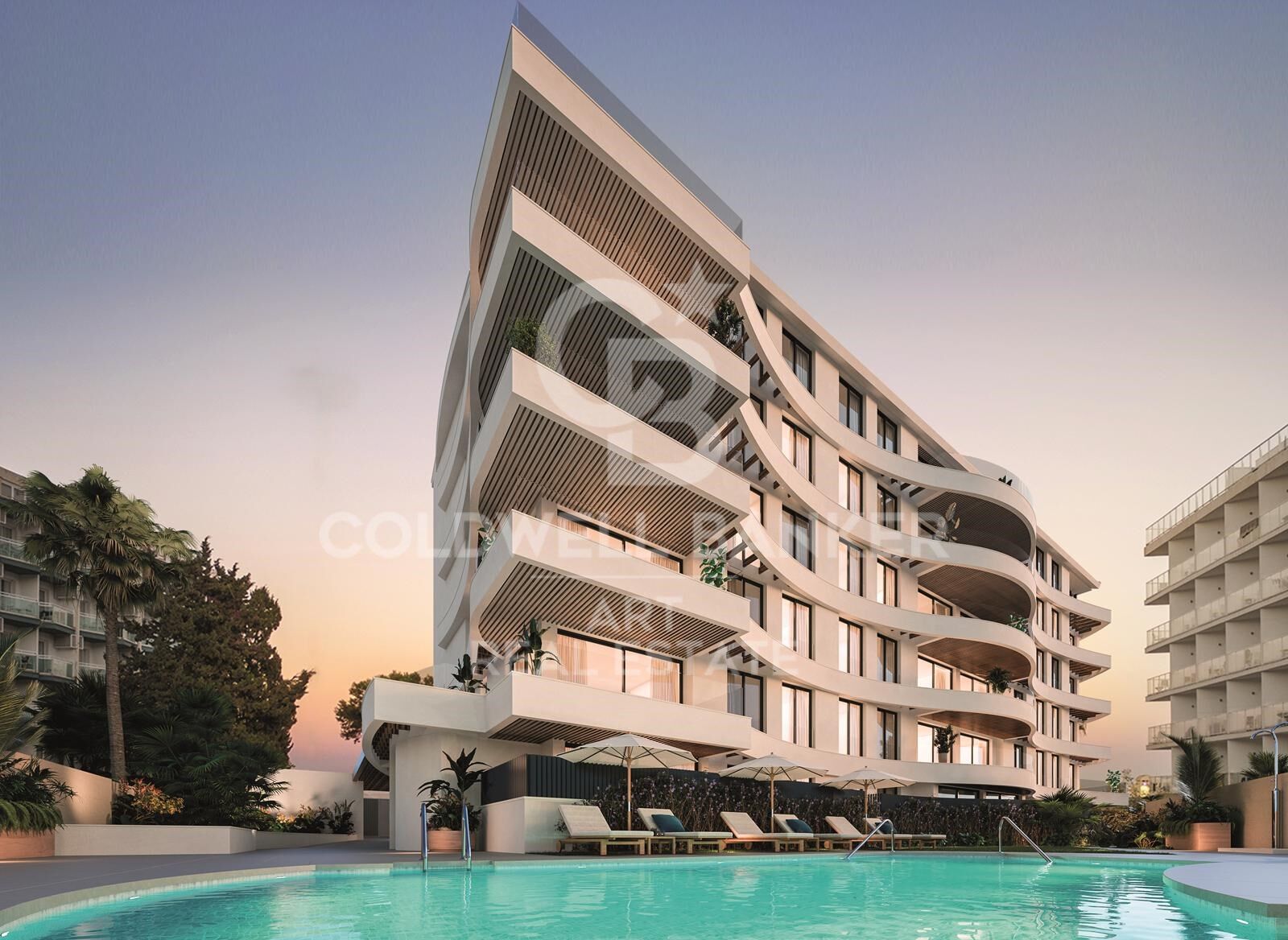 Penthauss Benalmadena, Malaga, Spānijā 3 istabas, 120 m2 Nr. 159738