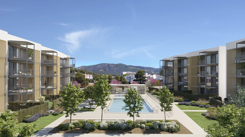 Lägenhet i Palmanova, Mallorca, Spanien 2 sovrum, 102 kvm. Nr. 103835