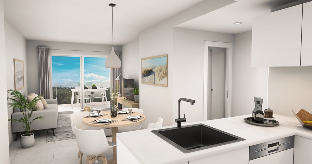 Huoneisto Cala D'or, Mallorca, Espanja 2 makuuhuonetta, 45 m2 No. 103847