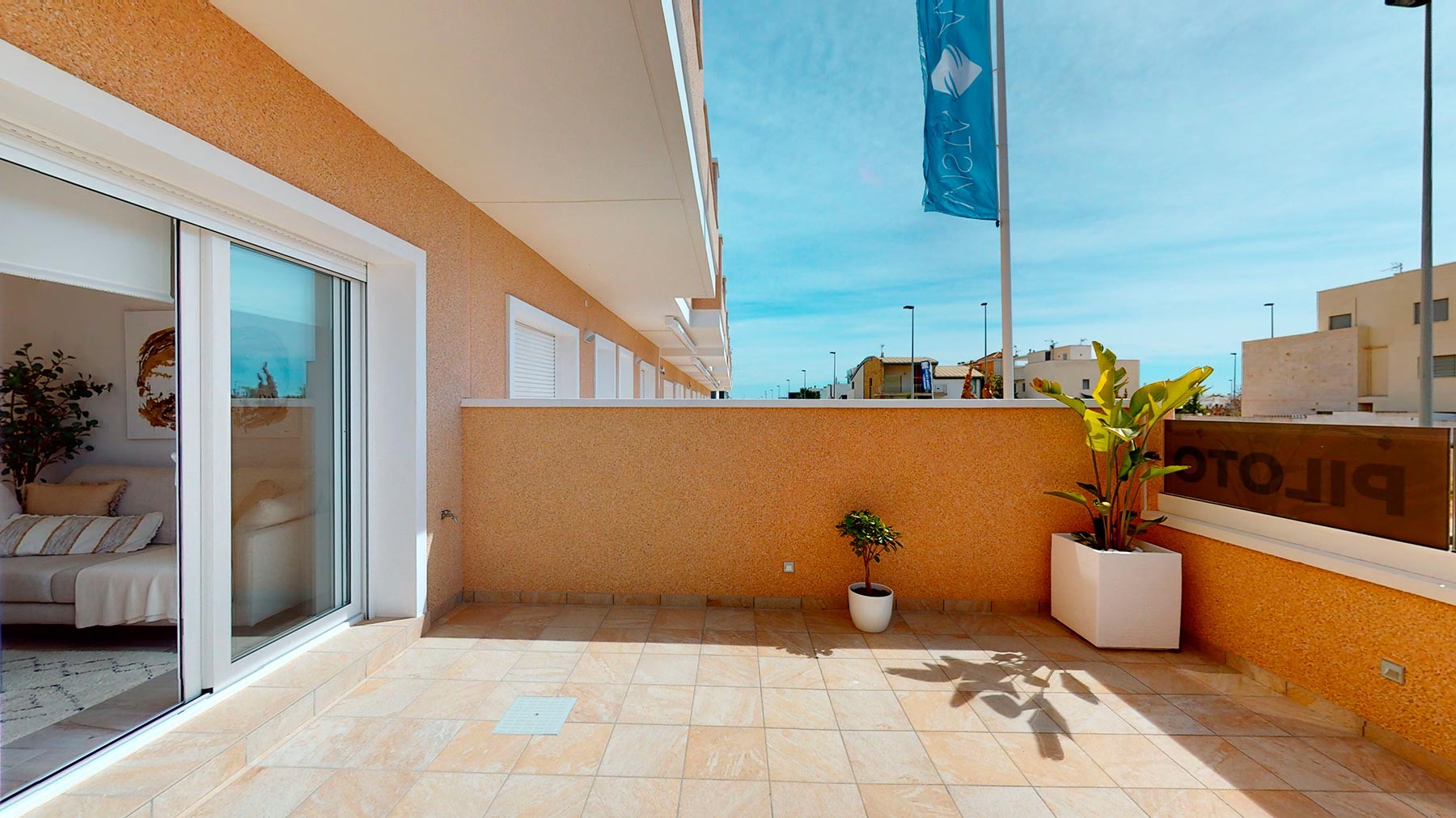 Villa in Pilar de la Horadada, Alicante, Spanien 3 Schlafzimmer, 81 m2 Nr. 112417