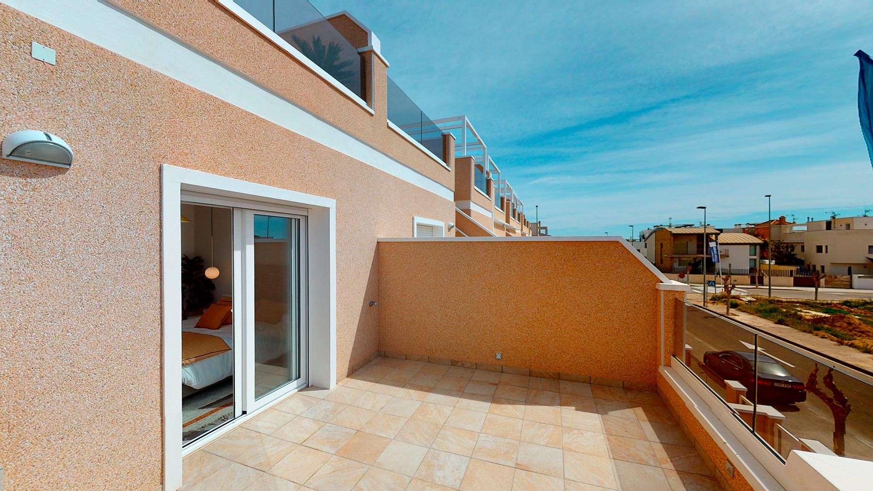 Villa in Pilar de la Horadada, Alicante, Spanien 3 Schlafzimmer, 81 m2 Nr. 112417