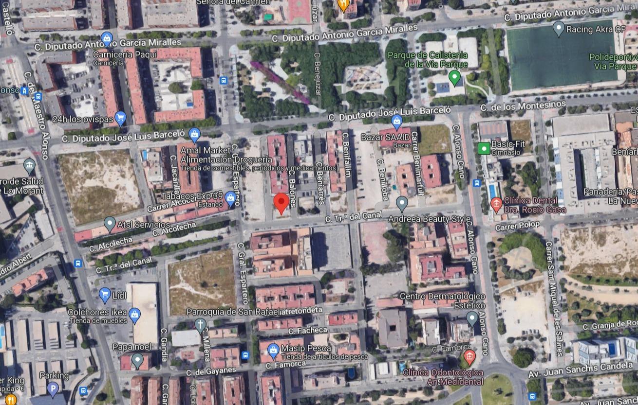 Parcela en Alicante, España 445 m2 No. 168713