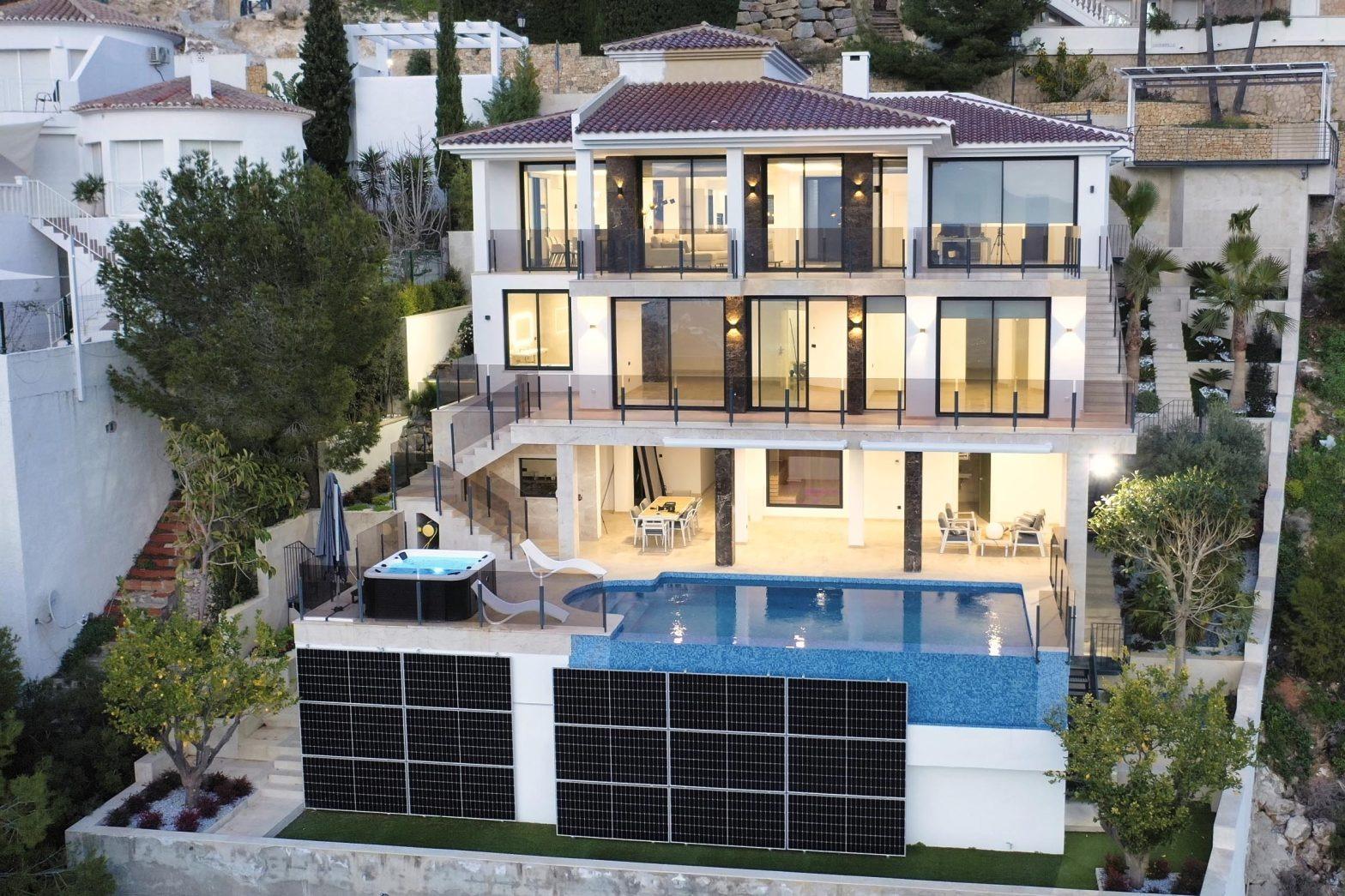 Villa en Zona Altea Hills, Alicante, España 4 dormitorios, 650 m2 No. 168714