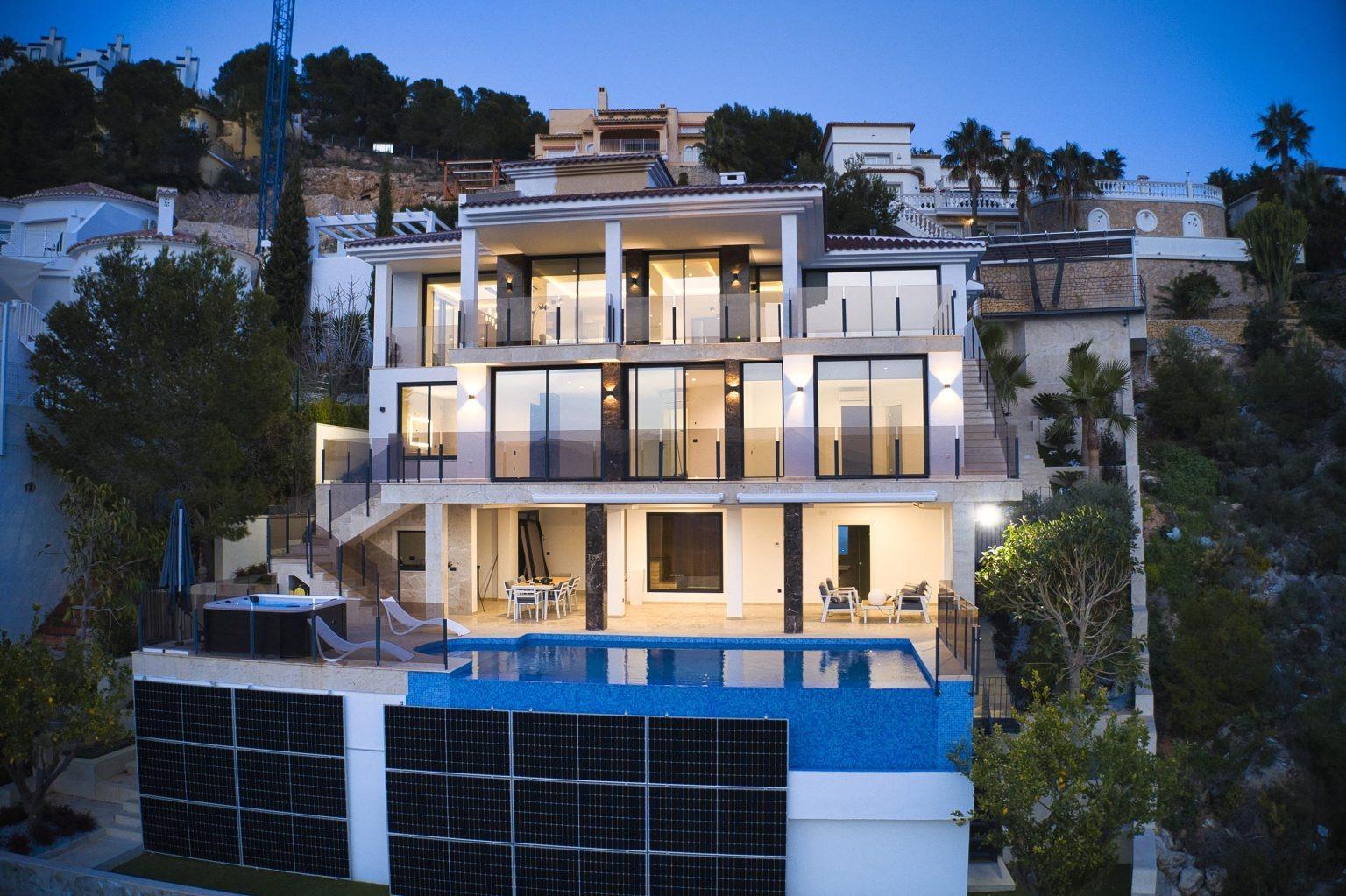 Villa en Zona Altea Hills, Alicante, España 4 dormitorios, 650 m2 No. 168714