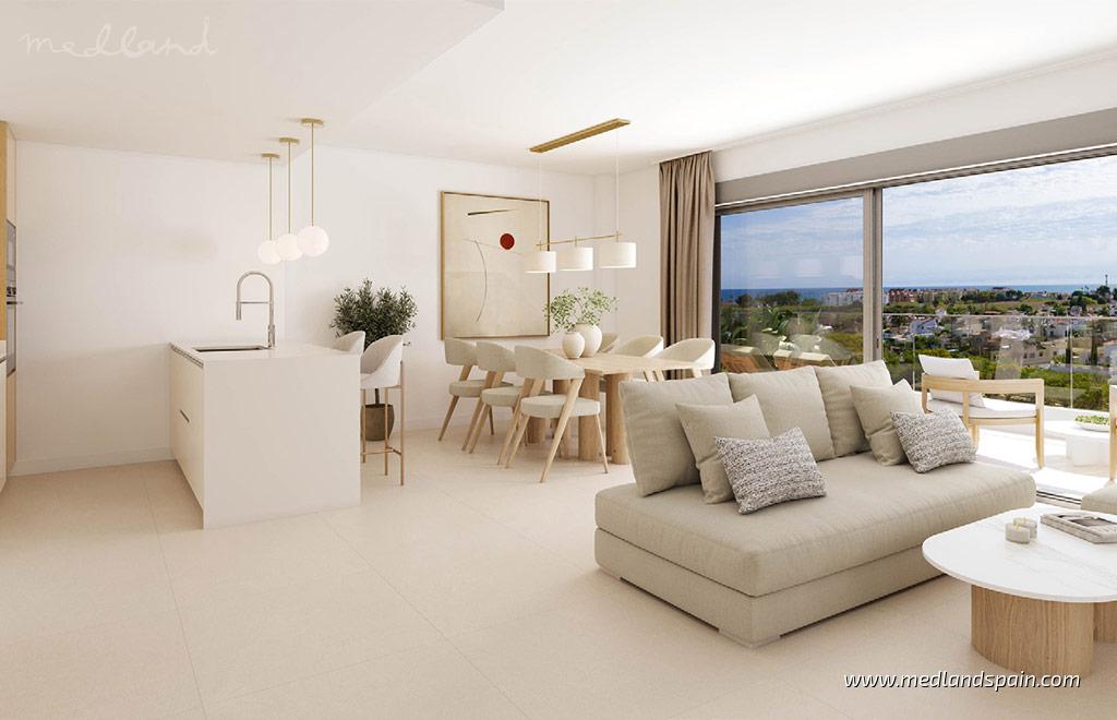 Dzīvoklis Denia, Alicante, Spānijā 3 istabas, 115 m2 Nr. 146799