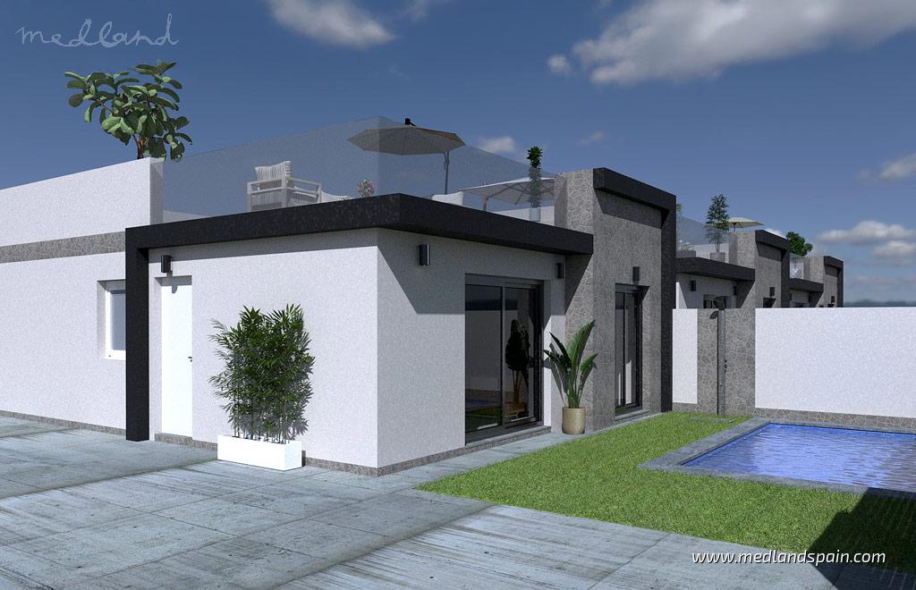 Villa in Torre-Pacheco, Murcia, Spain 3 bedrooms, 90 sq.m. No. 146802