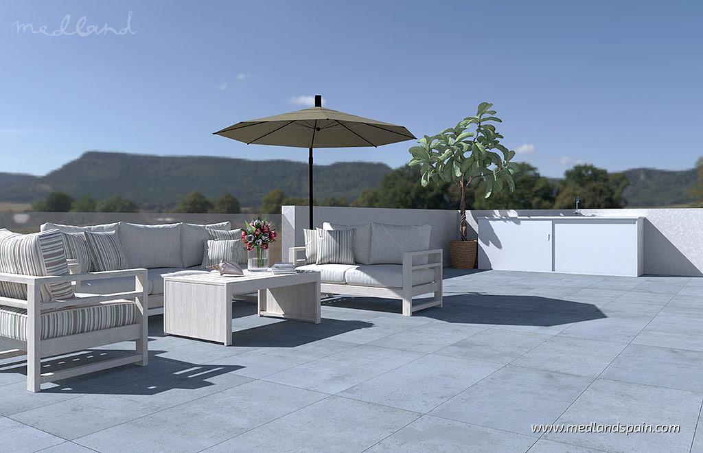 Villa in Torre-Pacheco, Murcia, Spain 3 bedrooms, 90 sq.m. No. 146802