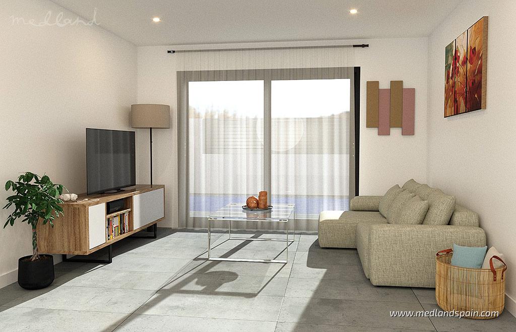 Villa in Torre-Pacheco, Murcia, Spain 3 bedrooms, 90 sq.m. No. 146802