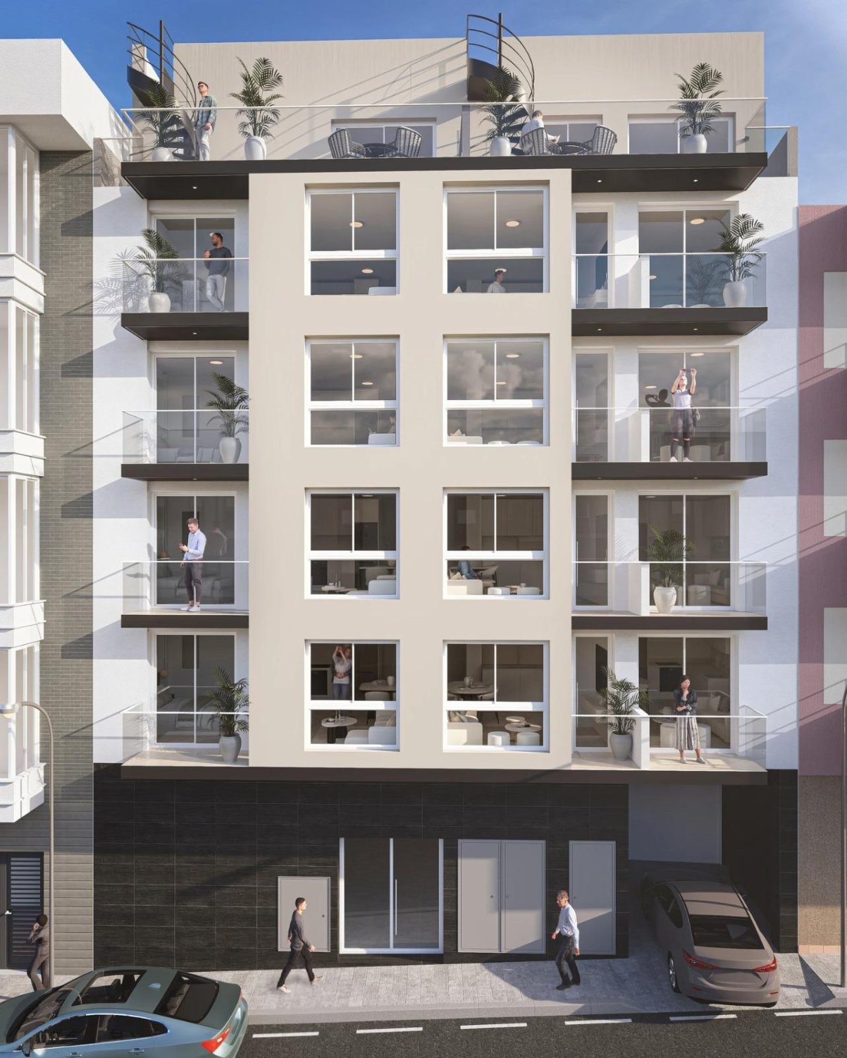 Huoneisto Torrevieja, Alicante, Espanja 30 m2 No. 183047