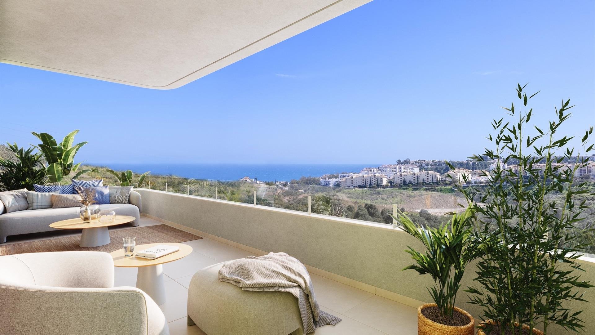 Penthouse in Mijas, Malaga, Spain 2 bedrooms, 116 sq.m. No. 169507