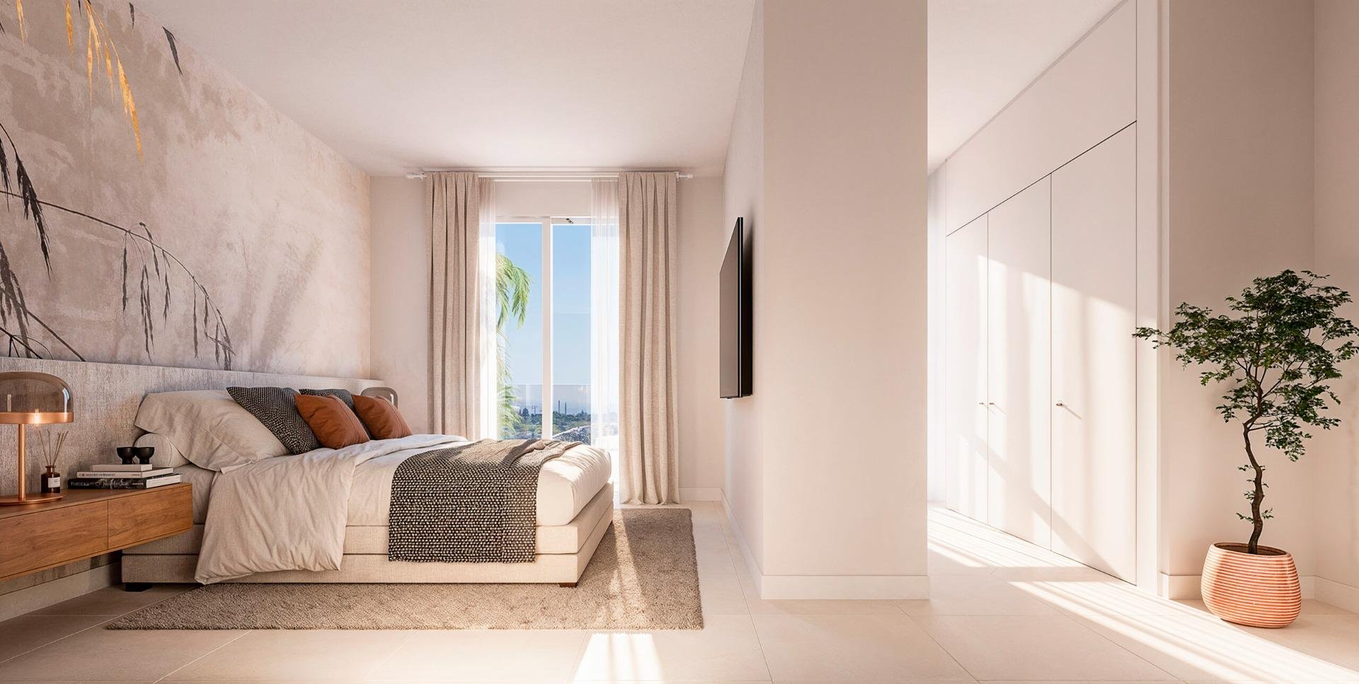 Lägenhet i Estepona, Malaga, Spanien 1 sovrum, 82 kvm. Nr. 169509