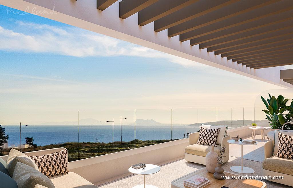 Apartment à Estepona, Malaga, Espagne 3 chambres, 122 m2 No. 132968