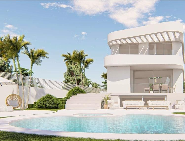 Villa i La Font, Alicante, Spanien 4 sovrum, 500 kvm. Nr. 165595