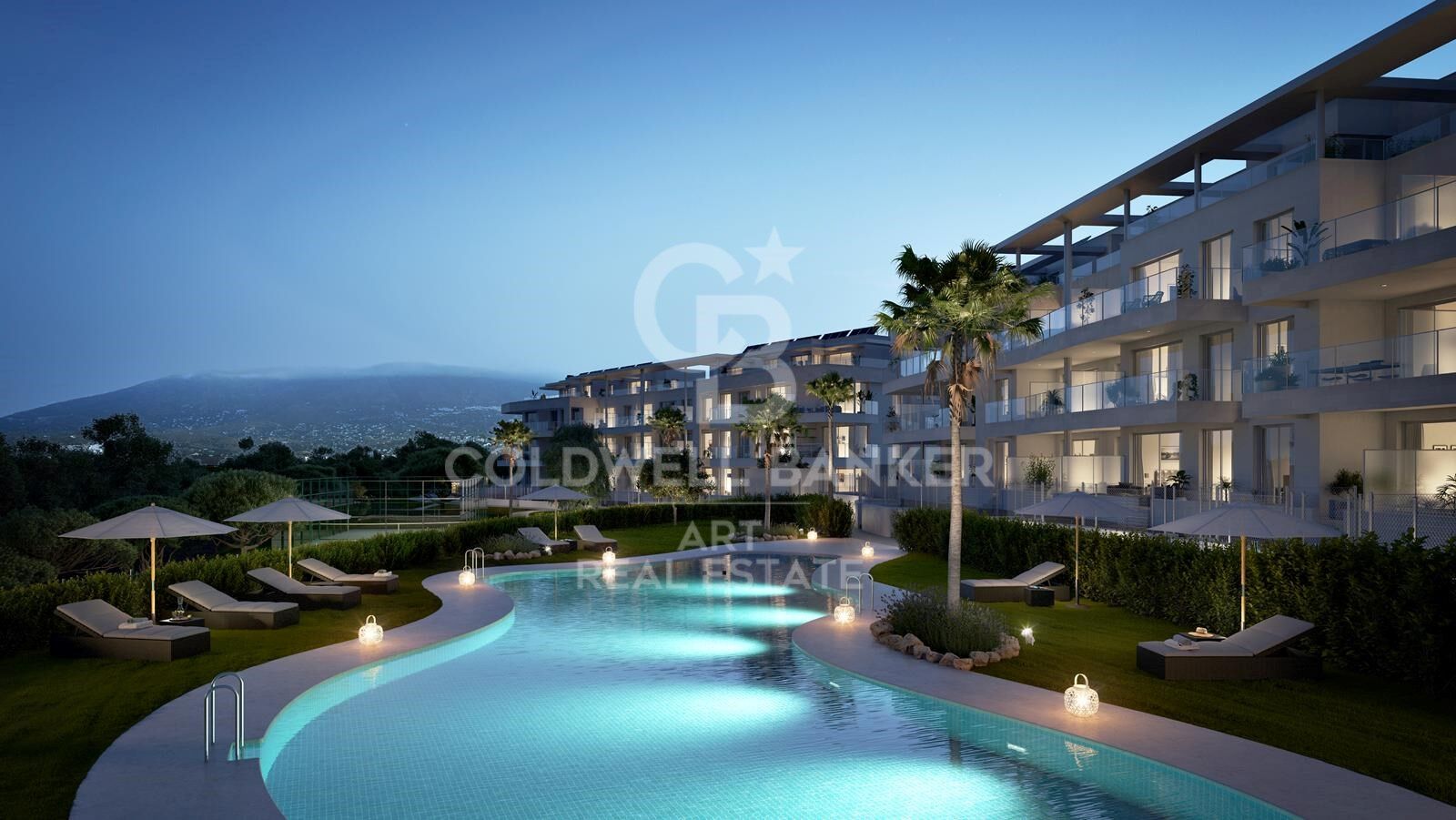 Wohnung in Mijas, Malaga, Spanien 4 Schlafzimmer, 158 m2 Nr. 158902