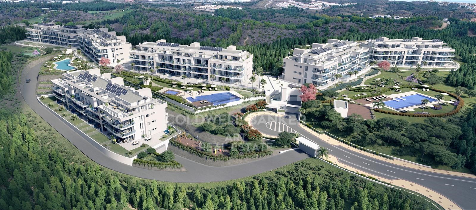 Wohnung in Mijas, Malaga, Spanien 4 Schlafzimmer, 158 m2 Nr. 158902