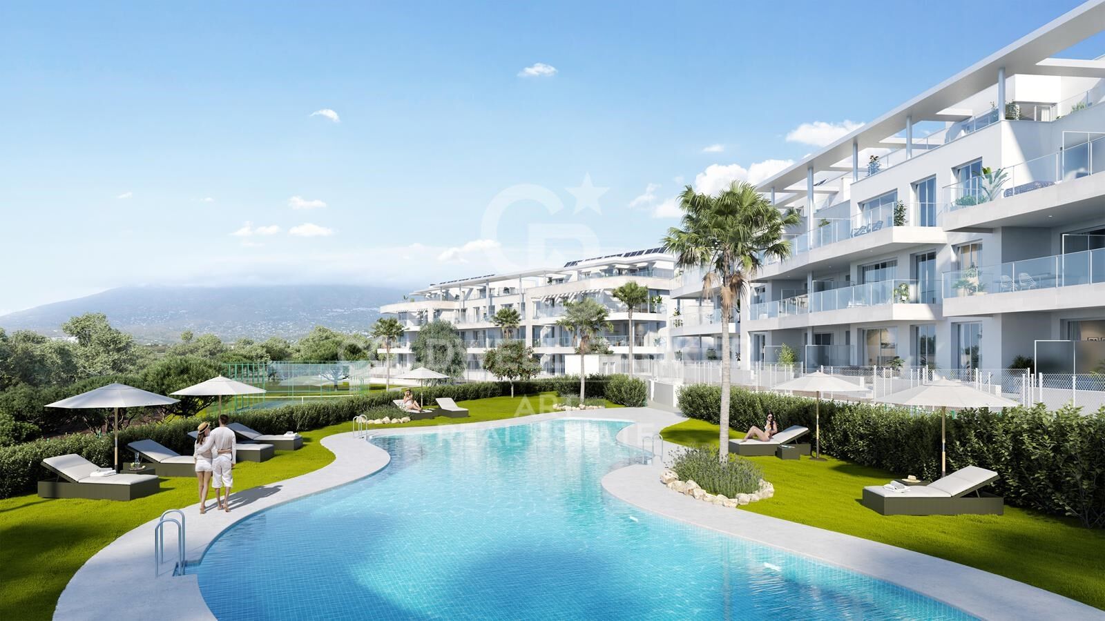 Wohnung in Mijas, Malaga, Spanien 4 Schlafzimmer, 158 m2 Nr. 158902