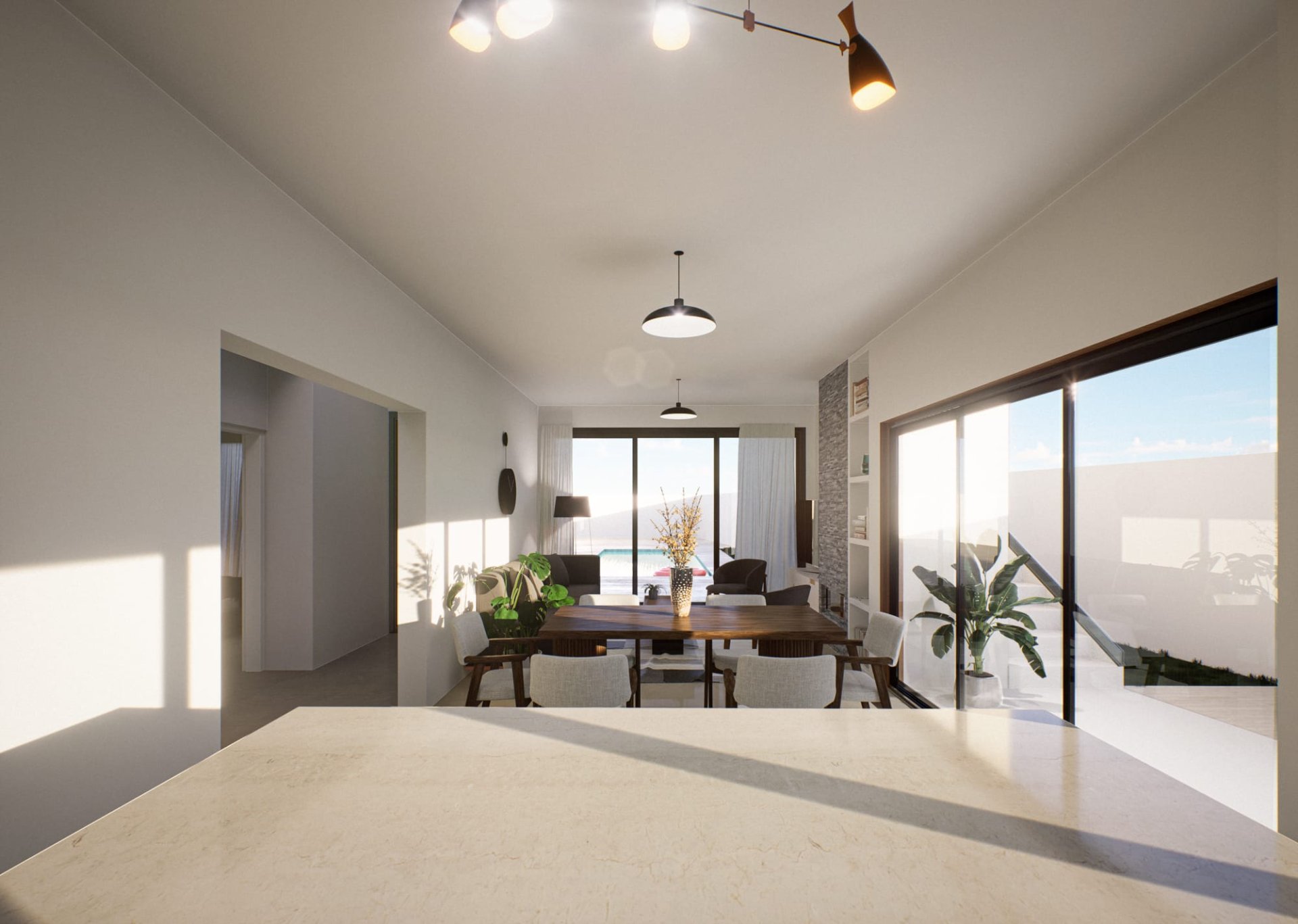 Villa i Murcia, Spanien 3 sovrum, 130 kvm. Nr. 163513
