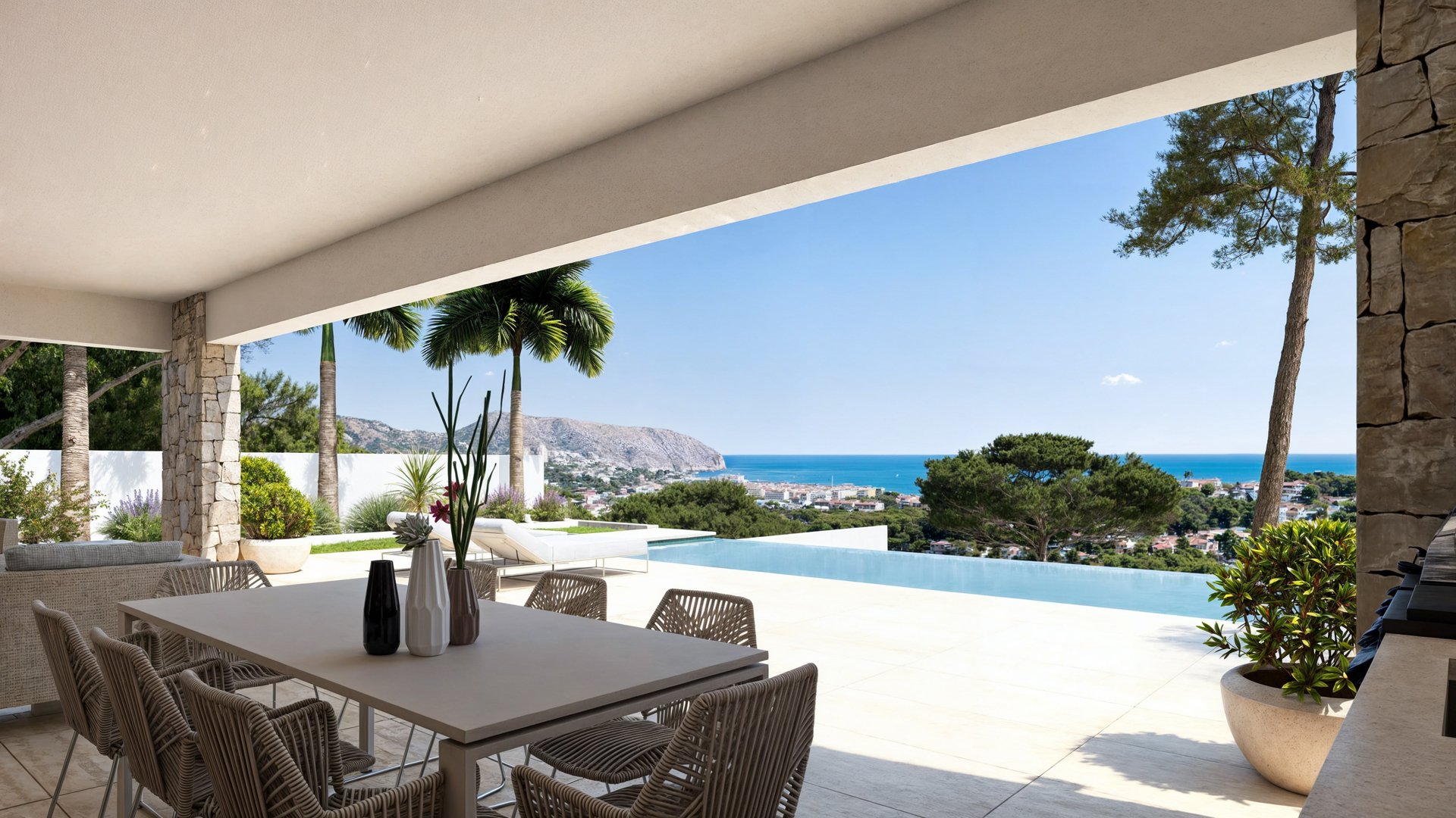 Villa a Teulada, Alicante, Spagna 4 camere da letto, 350 mq. N° 163515