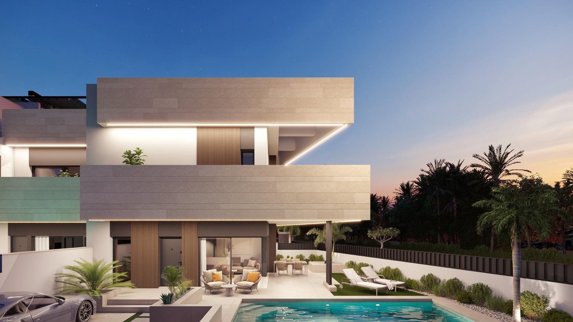 Villa Pilar de la Horadada, Alicante, Spānijā 3 istabas, 112 m2 Nr. 142744