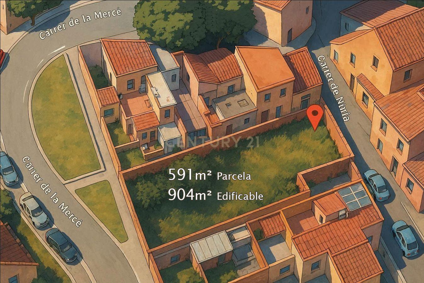 Tomt i Sabadell, Barcelona, Spanien Nr. 191309