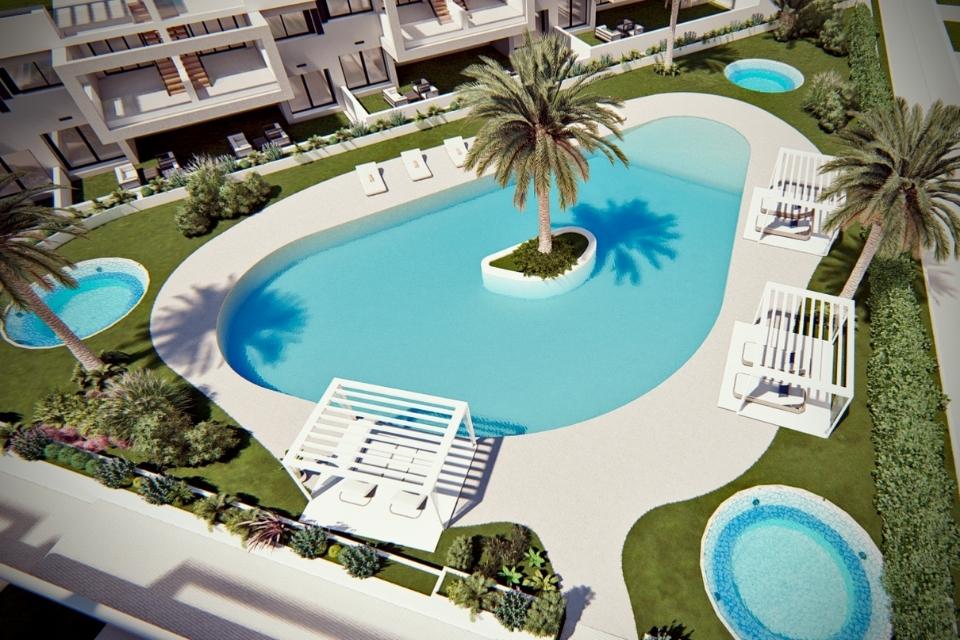 Bungalo Torrevieja, Alicante, Spānijā 2 istabas, 131 m2 Nr. 180672