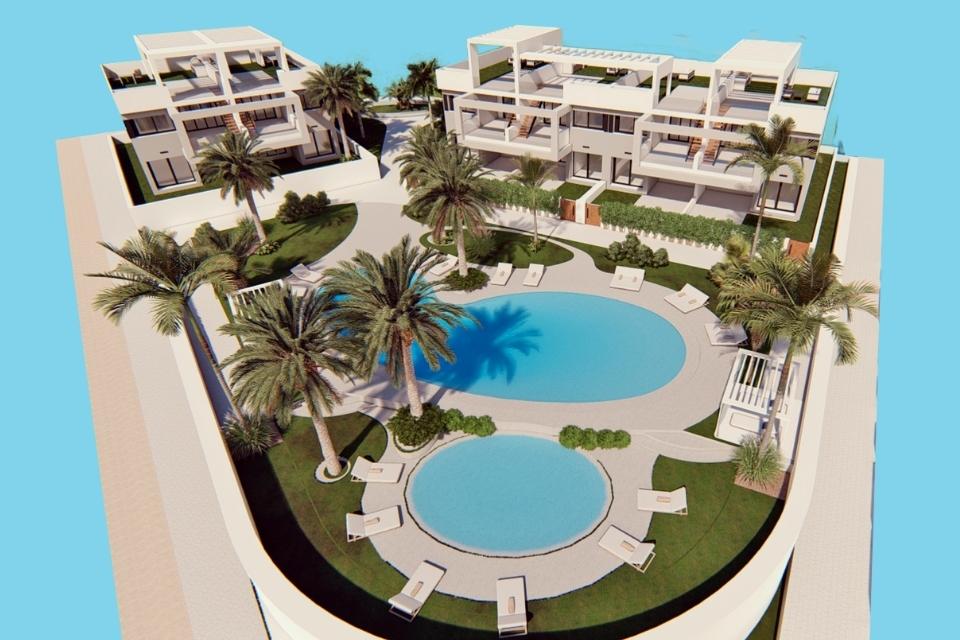 Bungalo Torrevieja, Alicante, Spānijā 2 istabas, 131 m2 Nr. 180672