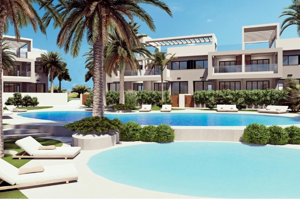 Bungalo Torrevieja, Alicante, Spānijā 2 istabas, 131 m2 Nr. 180672