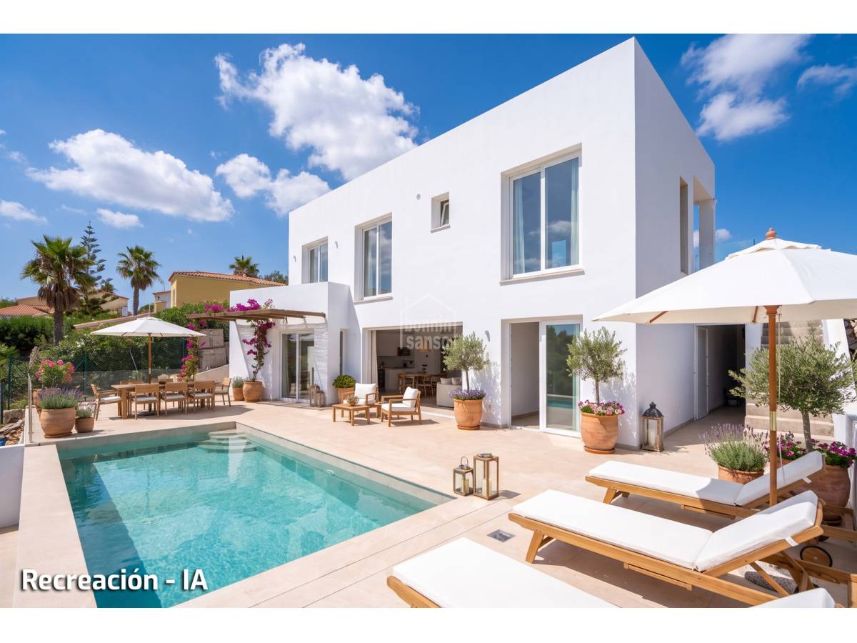 Villa en Mahon, Menorca, España 5 dormitorios, 210 m2 No. 195197