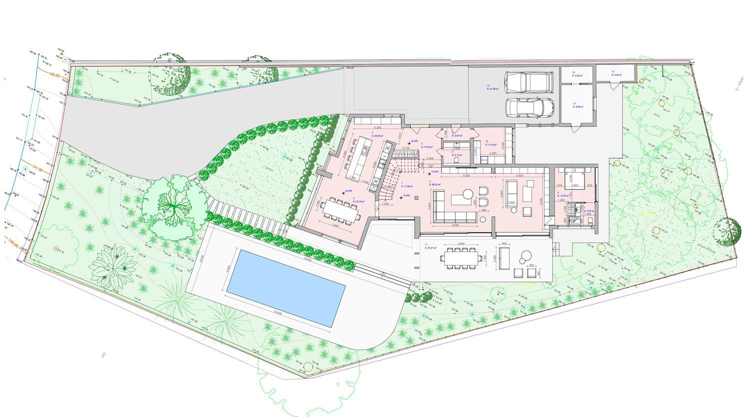 Māja Barcelona, Spānijā 5 istabas, 501 m2 Nr. 146694