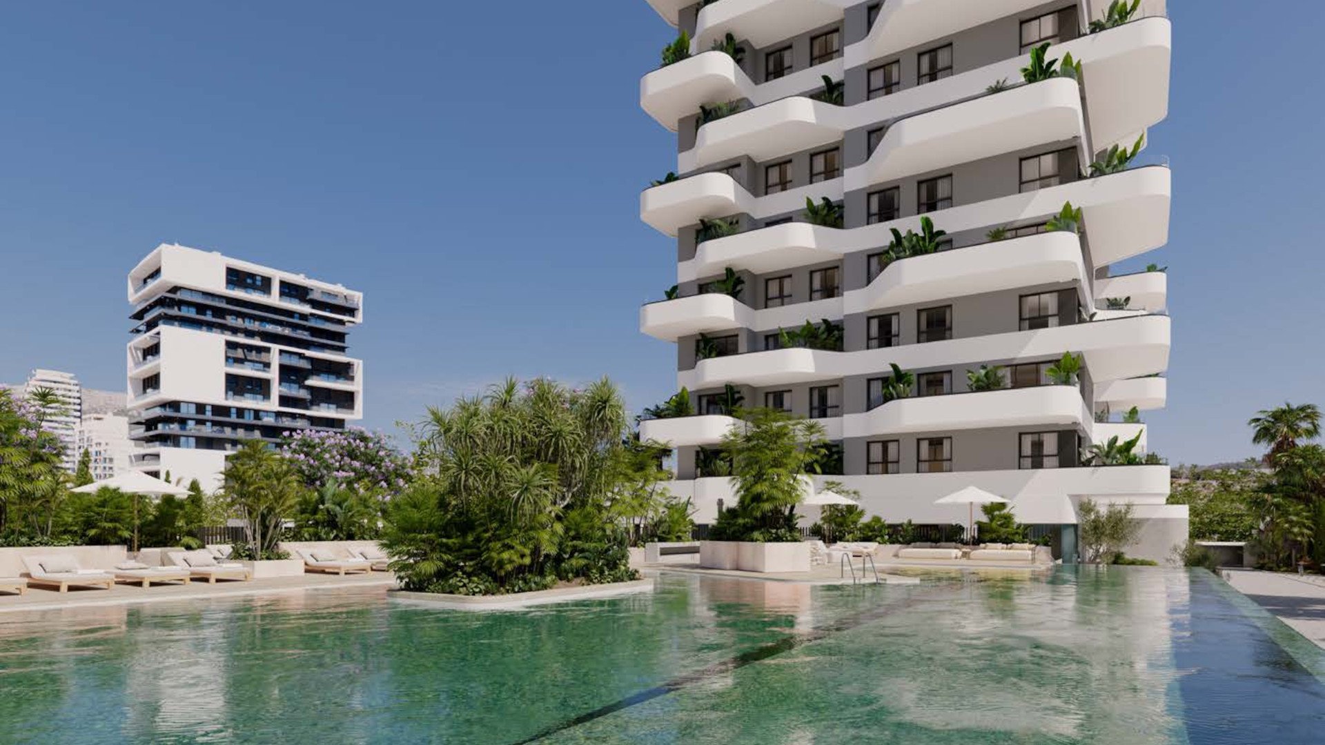 Жилой комплекс Salinas Towers в Кальпе, Аликанте, Испания №146700