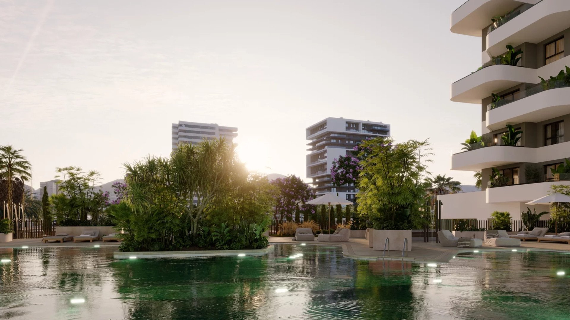 Жилой комплекс Salinas Towers в Кальпе, Аликанте, Испания №146700