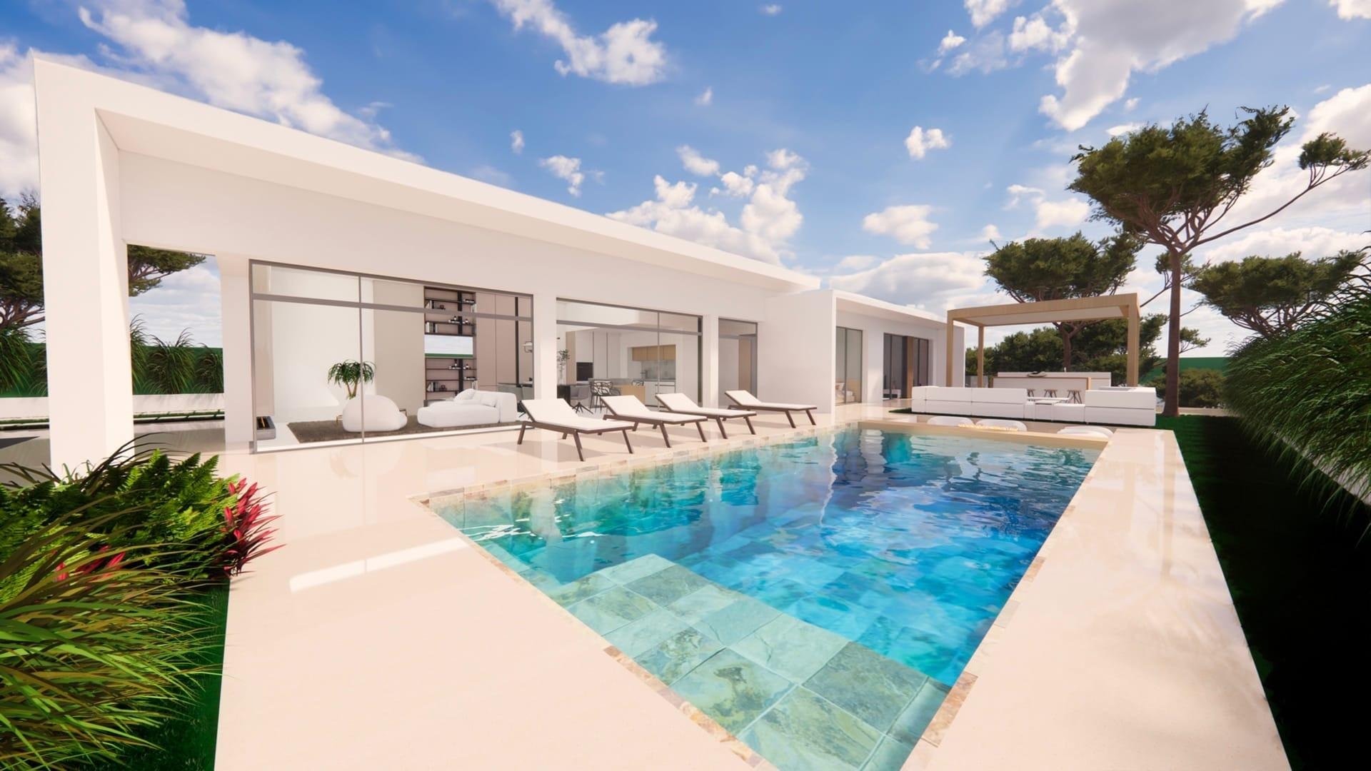 Villa in Pilar de la Horadada, Alicante, Spanien 3 Schlafzimmer, 190 m2 Nr. 133933