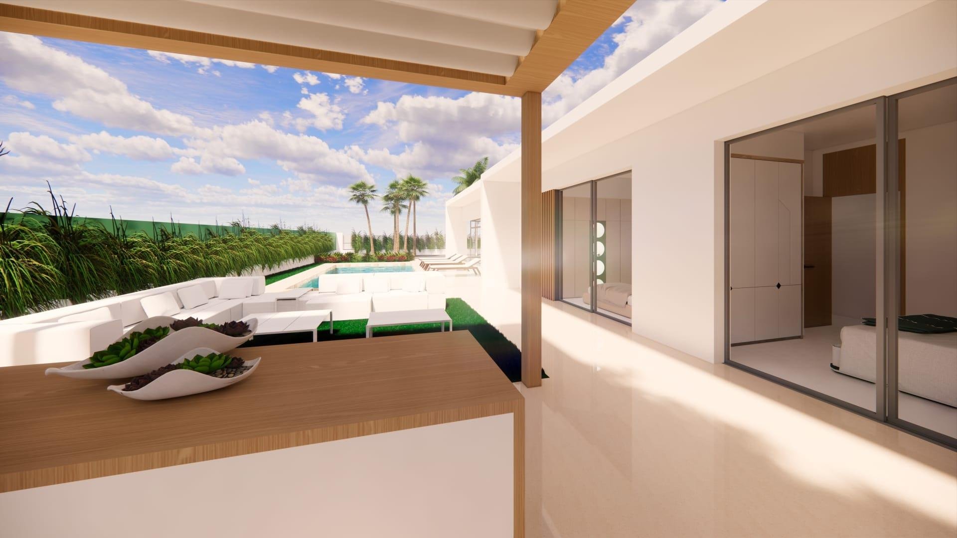 Villa in Pilar de la Horadada, Alicante, Spanien 3 Schlafzimmer, 190 m2 Nr. 133933