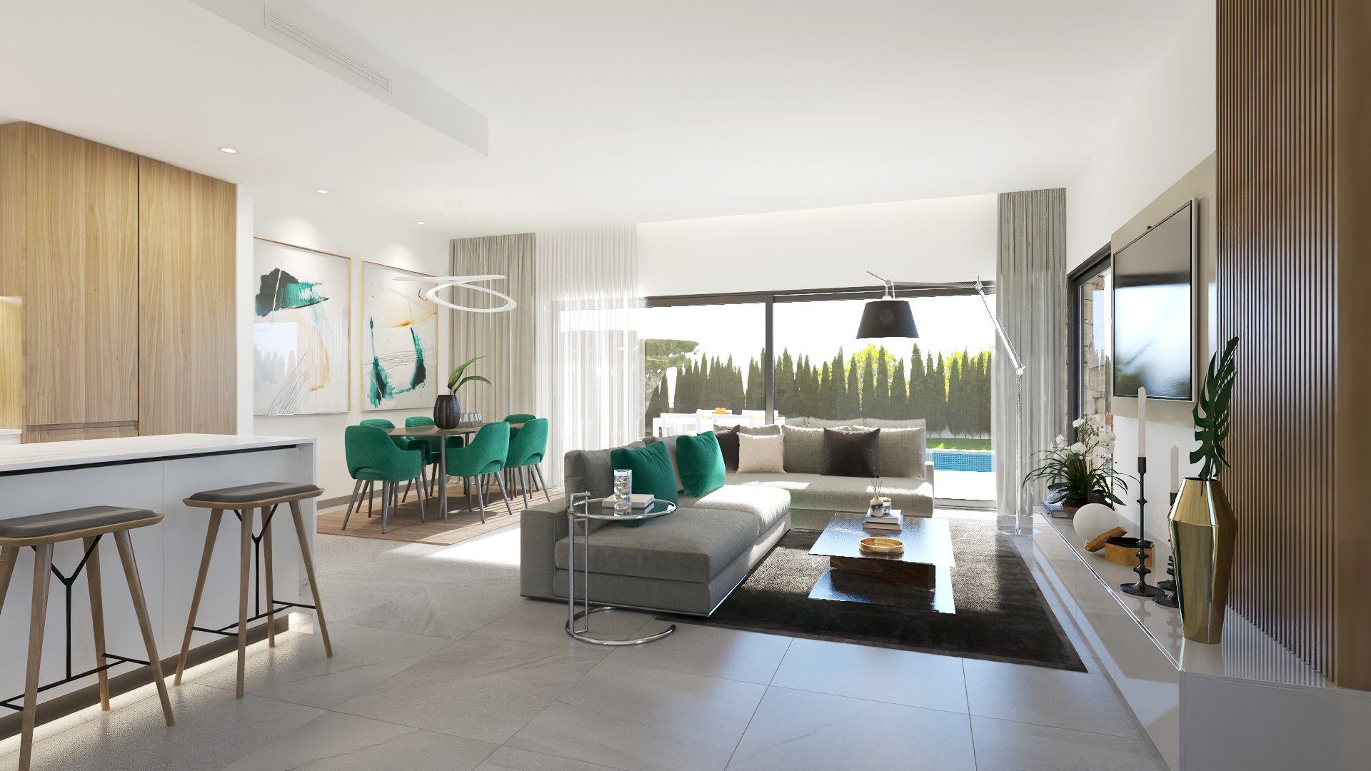 Huvila San Miguel de Salinas, Alicante, Espanja 3 makuuhuonetta, 237 m2 No. 188618