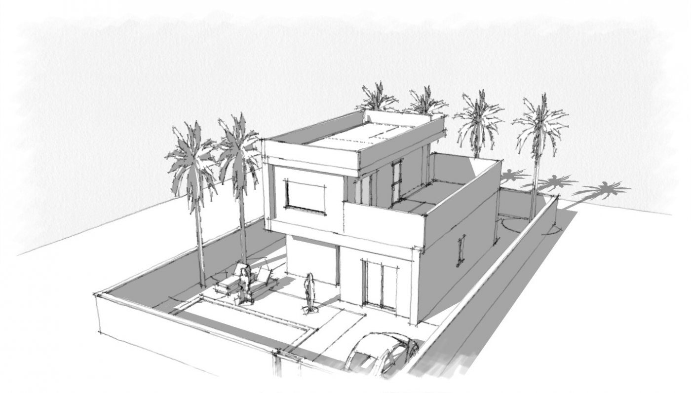Villa i Ciudad Quesada, Alicante, Spanien 3 sovrum, 102 kvm. Nr. 165073