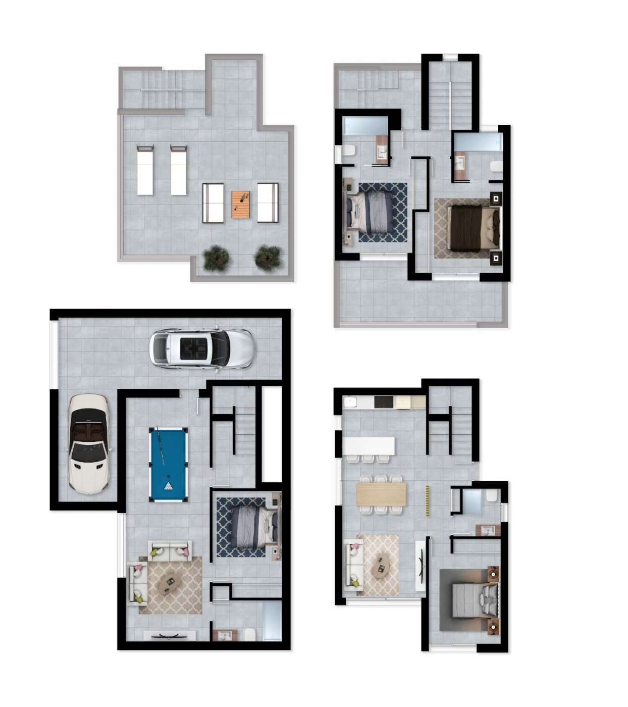 Apartment à La Nucia, Alicante, Espagne 4 chambres, 167 m2 No. 165070