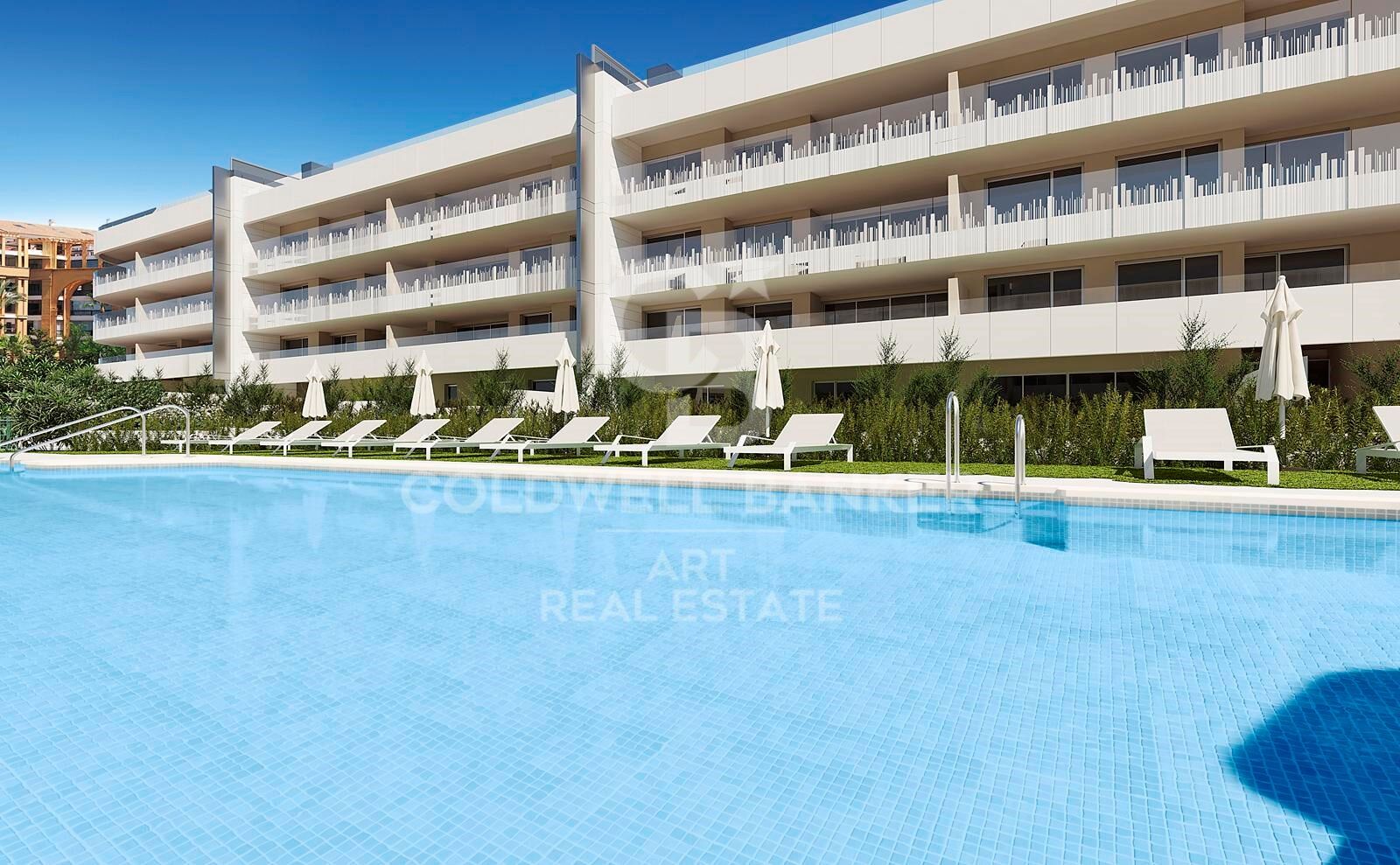 Lägenhet i Marbella, Malaga, Spanien 4 sovrum, 154 kvm. Nr. 159901