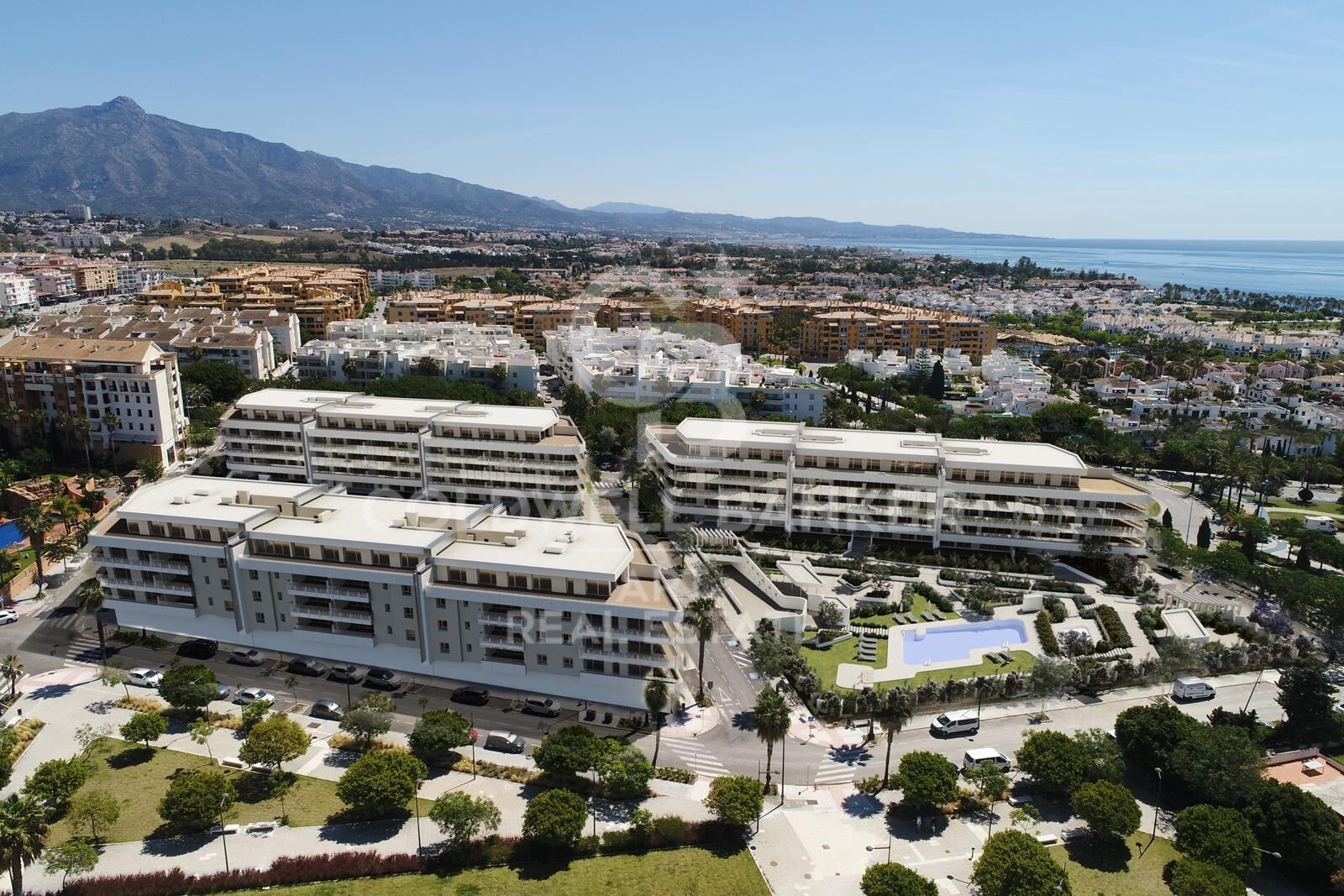 Lägenhet i Marbella, Malaga, Spanien 4 sovrum, 154 kvm. Nr. 159901