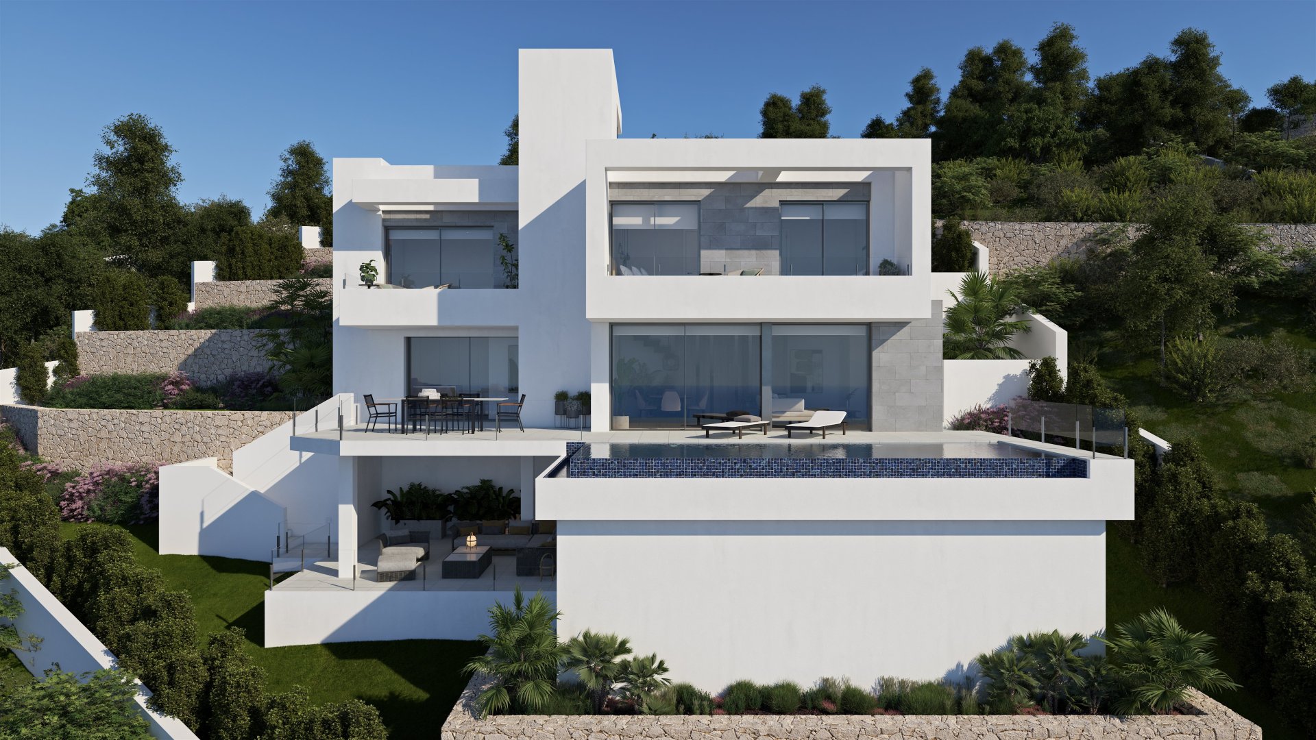 Willa w Cumbre Del Sol, Alicante, Hiszpania 3 sypialnie, 491 mkw. nr 179405