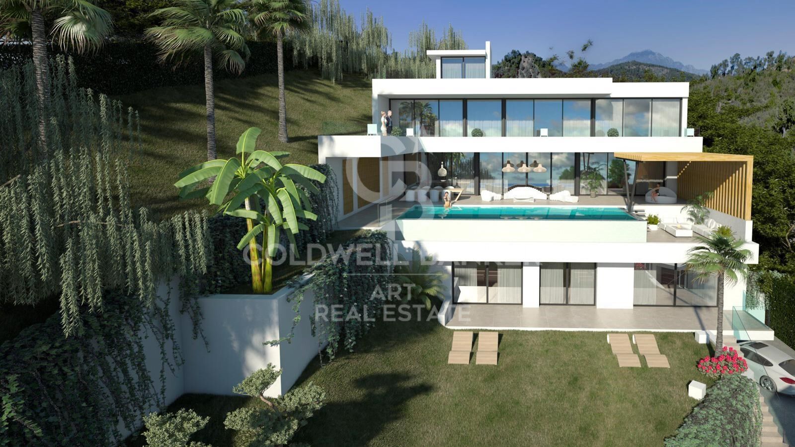 Land plot in Marbella, Malaga, Spain 1343 sq.m. No. 158040