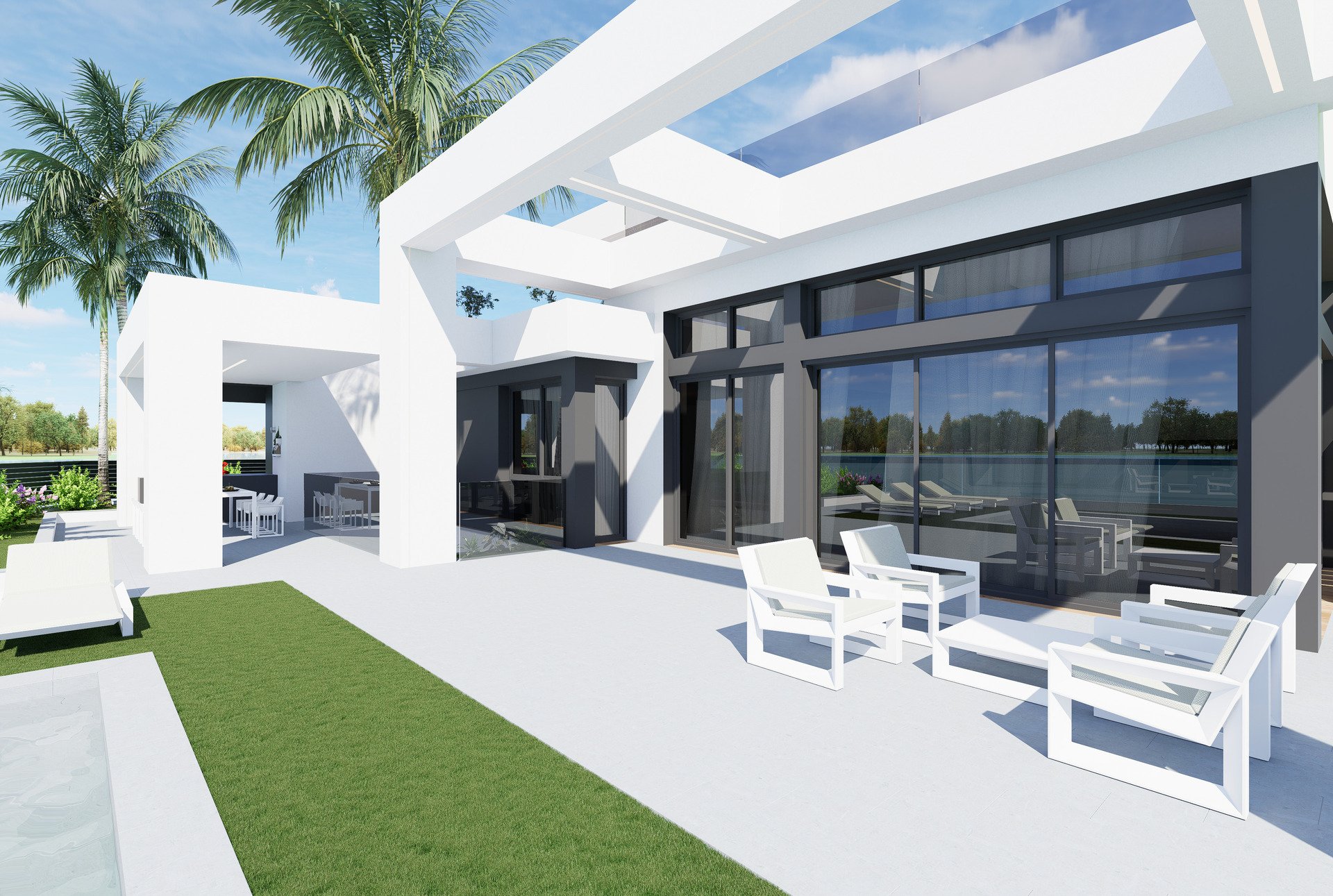 Huvila Santa Rosalia, Murcia, Espanja 5 makuuhuonetta, 335 m2 No. 164505