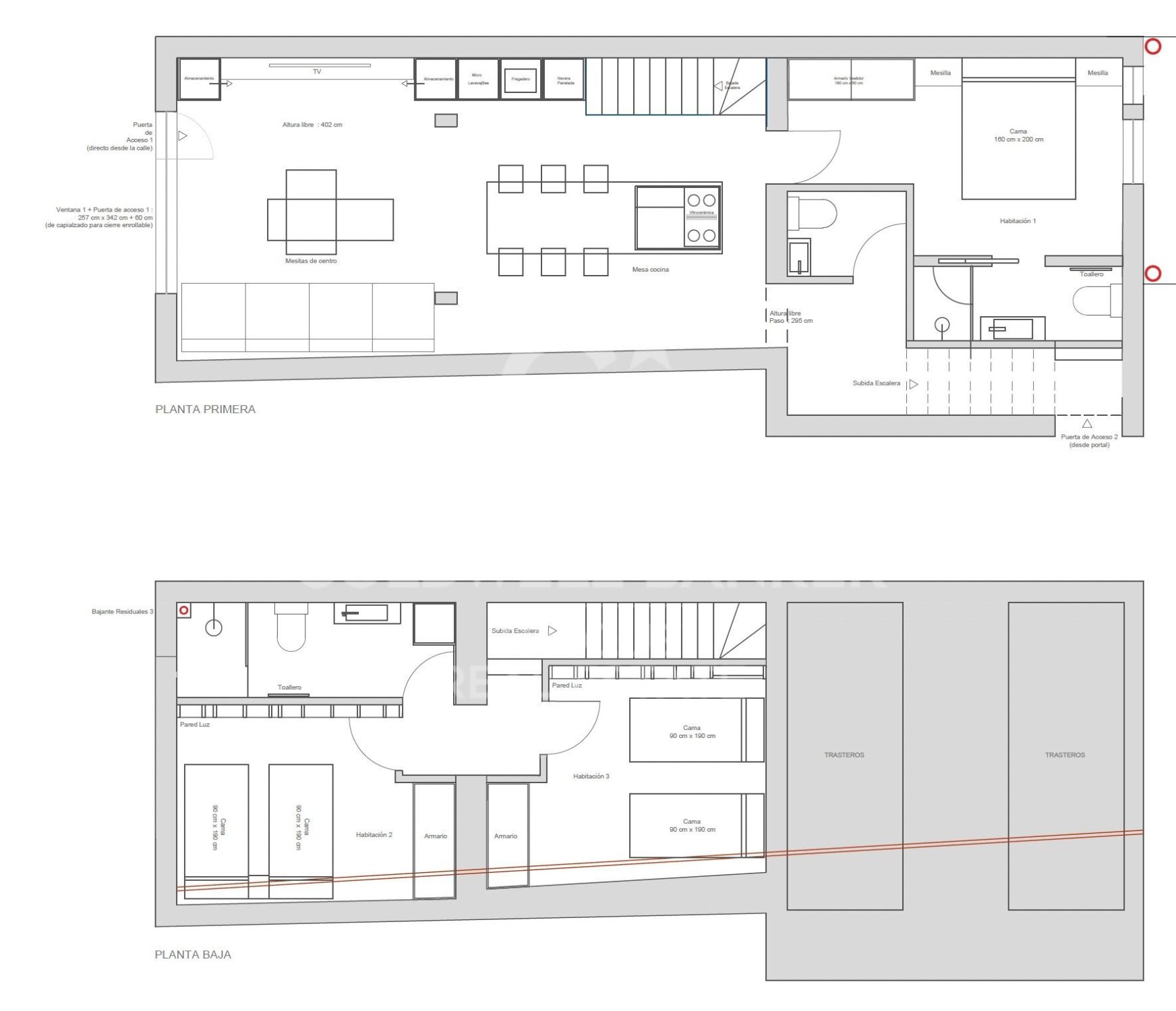 Wohnung in Madrid, Spanien 2 Schlafzimmer, 129 m2 Nr. 157239