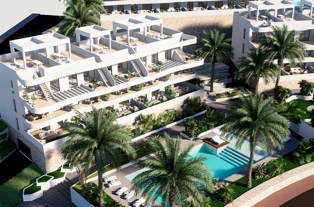 Apartment in Finestrat, Alicante, Spain 2 bedrooms, 70 sq.m. No. 145239