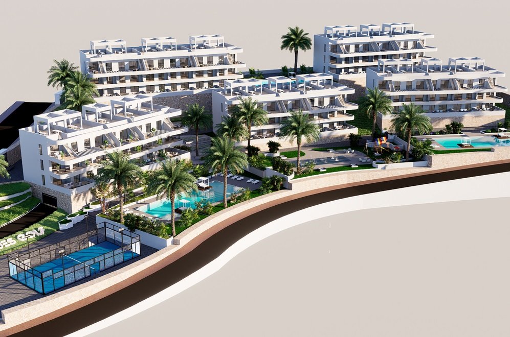 Apartment in Finestrat, Alicante, Spain 2 bedrooms, 70 sq.m. No. 145239