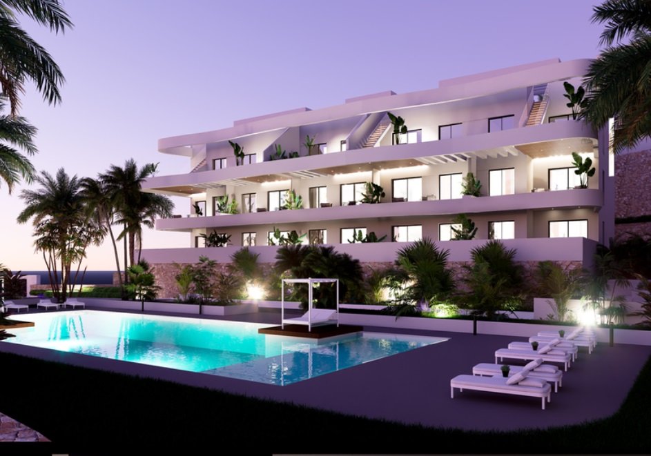 Apartment in Finestrat, Alicante, Spain 2 bedrooms, 70 sq.m. No. 145239