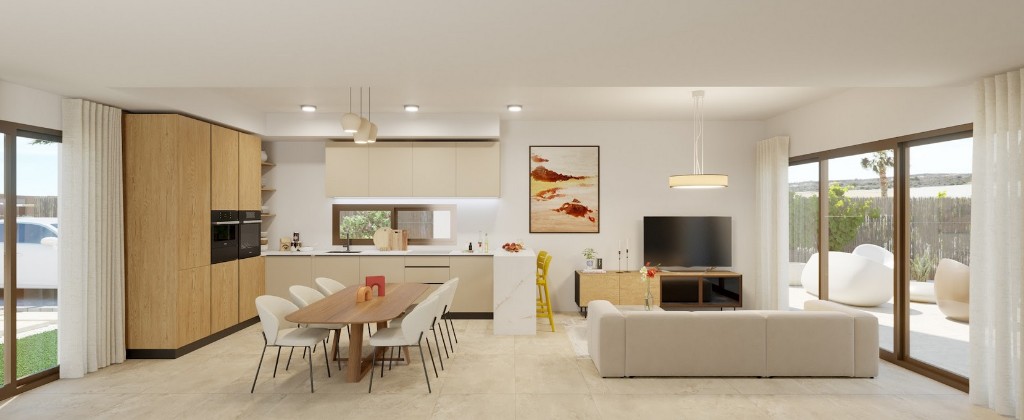 Villa Algorfa, Alicante, Spānijā 3 istabas, 131 m2 Nr. 145238